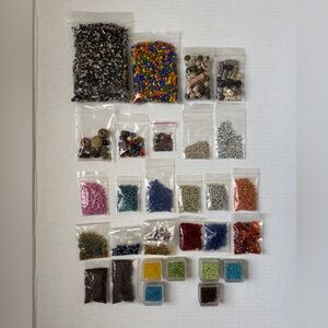 Assorted Lot of Craft Beads